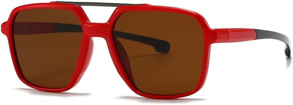 Солнцезащитные очки с защитой UV400 | Двойная перемычка, большая оправа, линзы конфетных цветов | Для женщин и мужчин, для занятий спортом на открытом воздухе и вождения DSVIGF, Coffee
Солнцезащитные очки с защитой UV400 | Двойная перемычка, большая оправа, линзы конфетных цветов | Для женщин и мужчин, для занятий спортом на открытом воздухе и вождения DSVIGF, Coffee