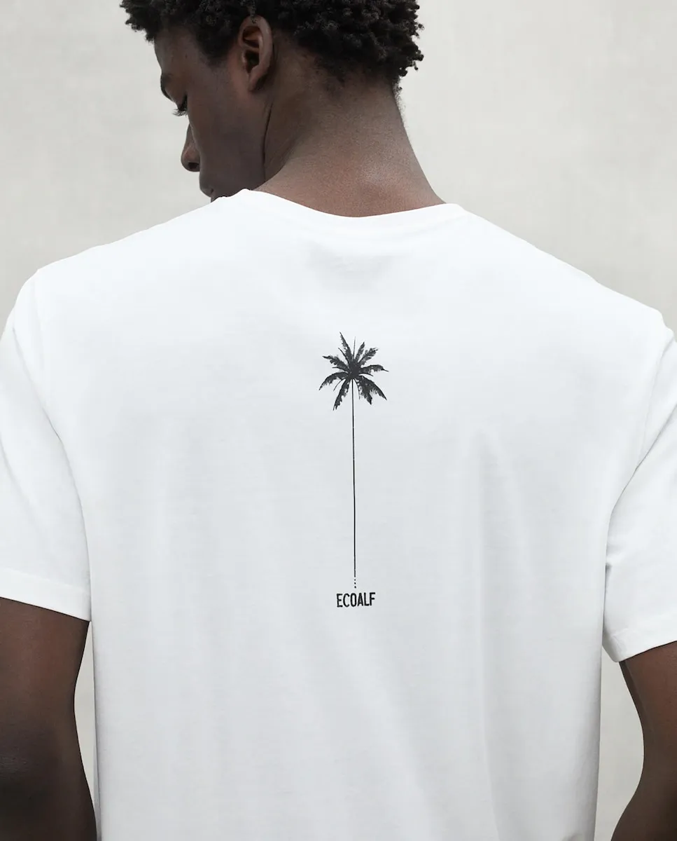 Мужская футболка с коротким рукавом и принтом на спине Ecoalf, белый
Мужская футболка с коротким рукавом и принтом на спине Ecoalf, белый