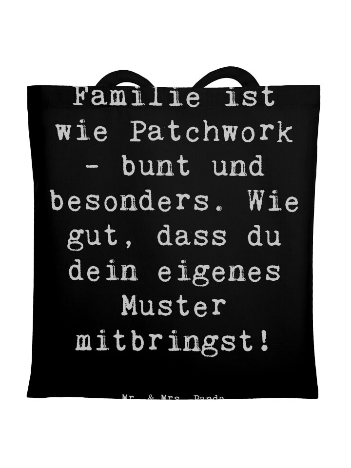 Сумка для переноски Mr & Mrs Panda Adoptivkind Patchworkfamilie, черный
Сумка для переноски Mr & Mrs Panda Adoptivkind Patchworkfamilie, черный