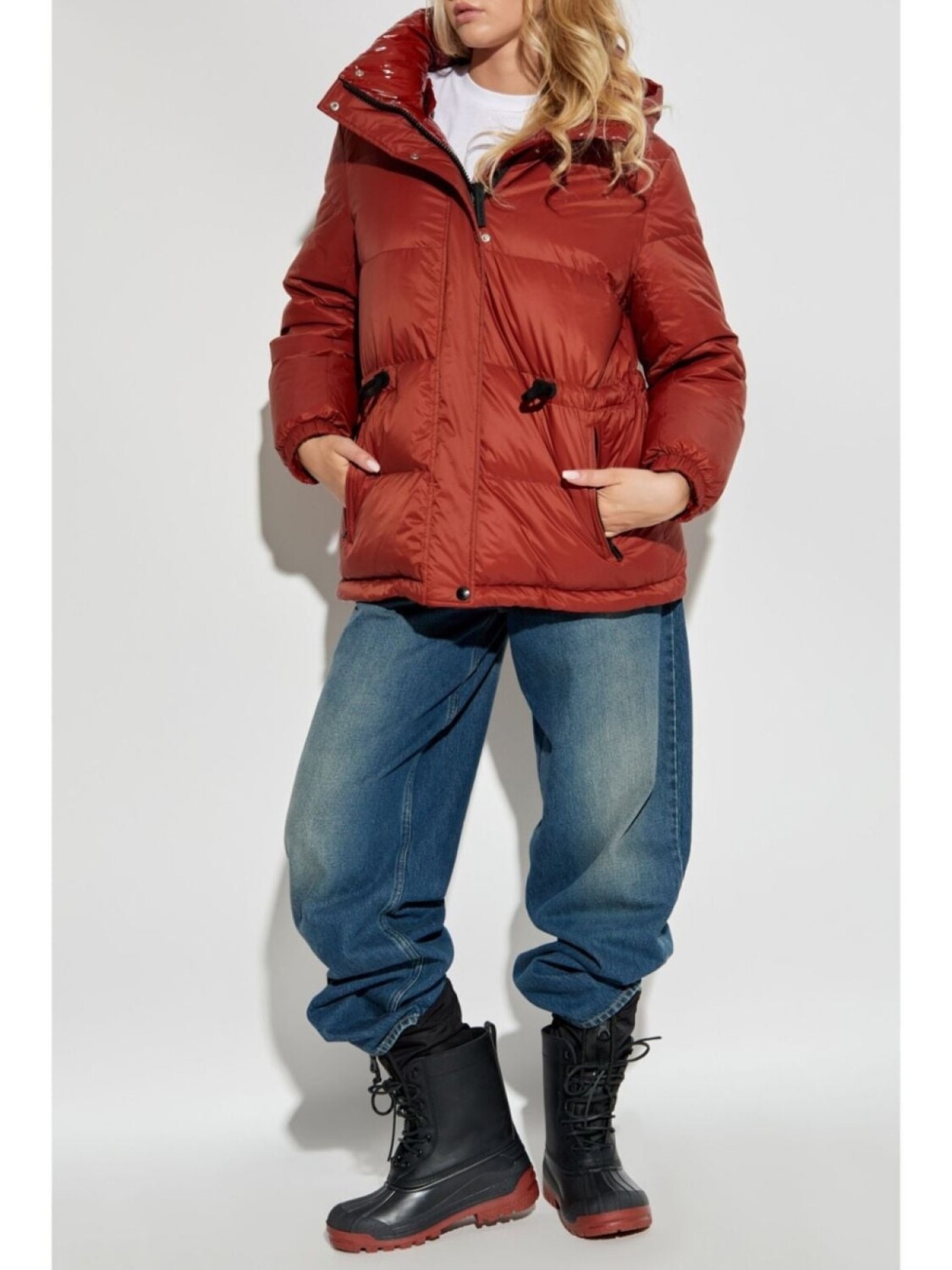 Yves Salomon двусторонняя куртка-пуховик, коричневый
Yves Salomon двусторонняя куртка-пуховик, коричневый