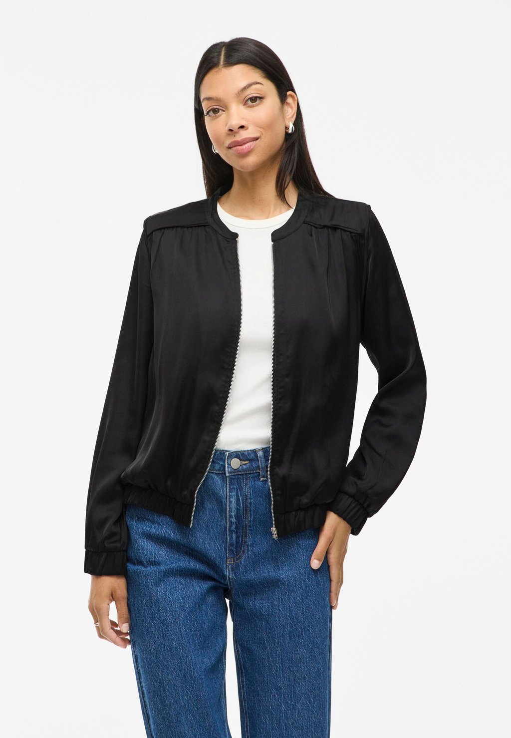 Куртка-бомбер VILA, черный
Куртка-бомбер VILA, черный