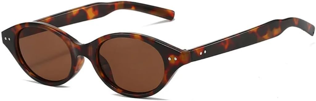 Солнцезащитные очки с защитой UV400 | Маленькие овальные, однотонные, с заклепками | Для женщин и мужчин, для занятий спортом на открытом воздухе и путешествий DSVIGF, Leopard
Солнцезащитные очки с защитой UV400 | Маленькие овальные, однотонные, с заклепками | Для женщин и мужчин, для занятий спортом на открытом воздухе и путешествий DSVIGF, Leopard