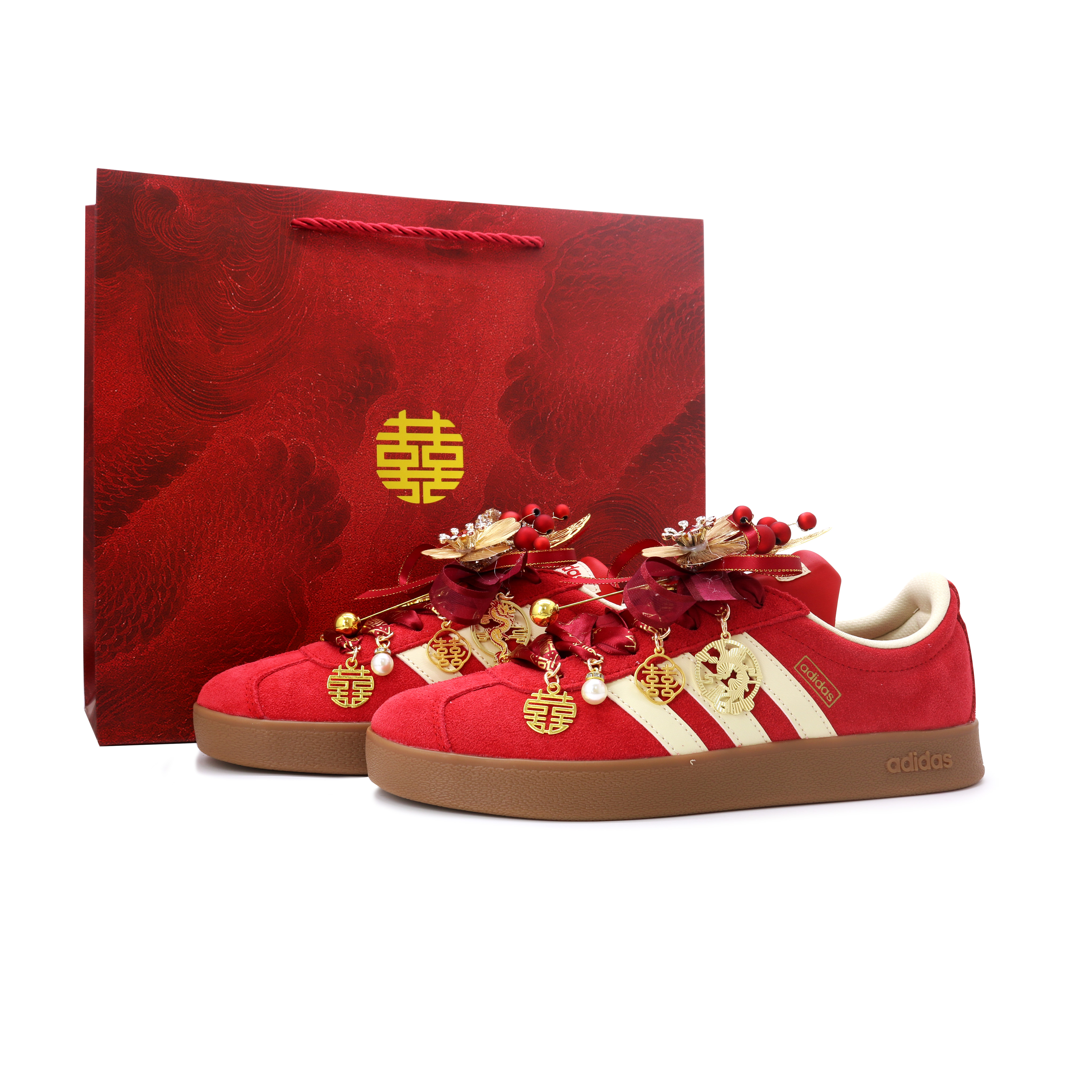 Vl Court Classic Perfect Match Prosperity, сумка для покупок пара, свадебные туфли, новый китайский стиль замша Adidas, red
Vl Court Classic Perfect Match Prosperity, сумка для покупок пара, свадебные туфли, новый китайский стиль замша Adidas, red