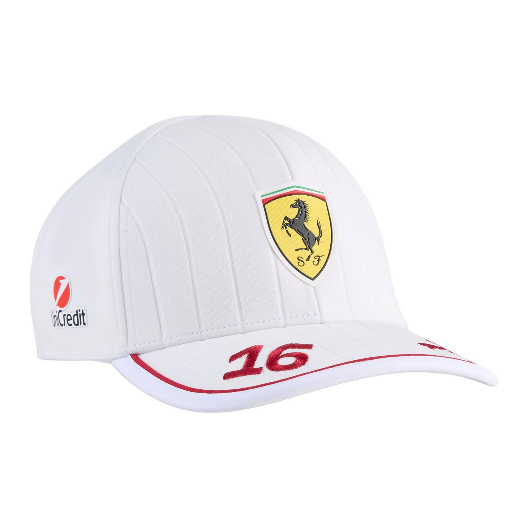 PUMA Бейсболка Ferrari Scuderia HP Hamilton, White
PUMA Бейсболка Ferrari Scuderia HP Hamilton, White
