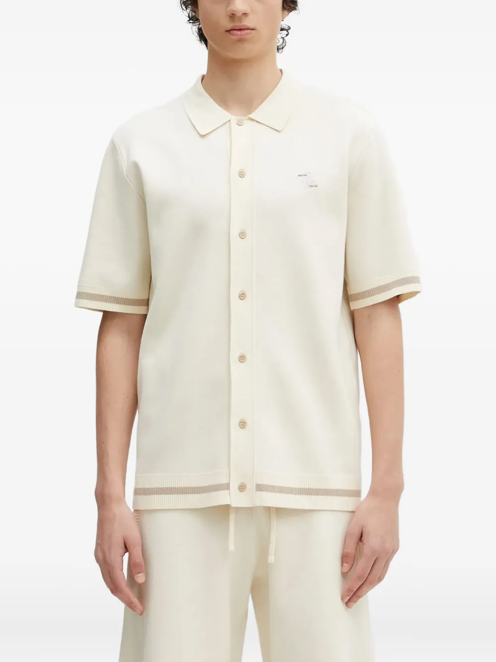 Трикотажная рубашка поло Filling Pieces, белый
Трикотажная рубашка поло Filling Pieces, белый