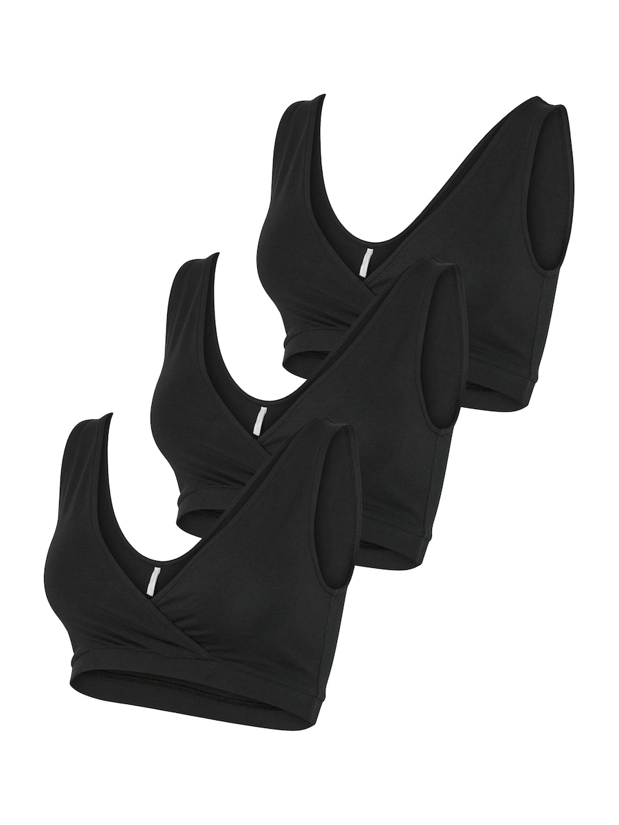 Треугольный бюстгальтер MAMALICIOUS MLMelisa, черный
Треугольный бюстгальтер MAMALICIOUS MLMelisa, черный