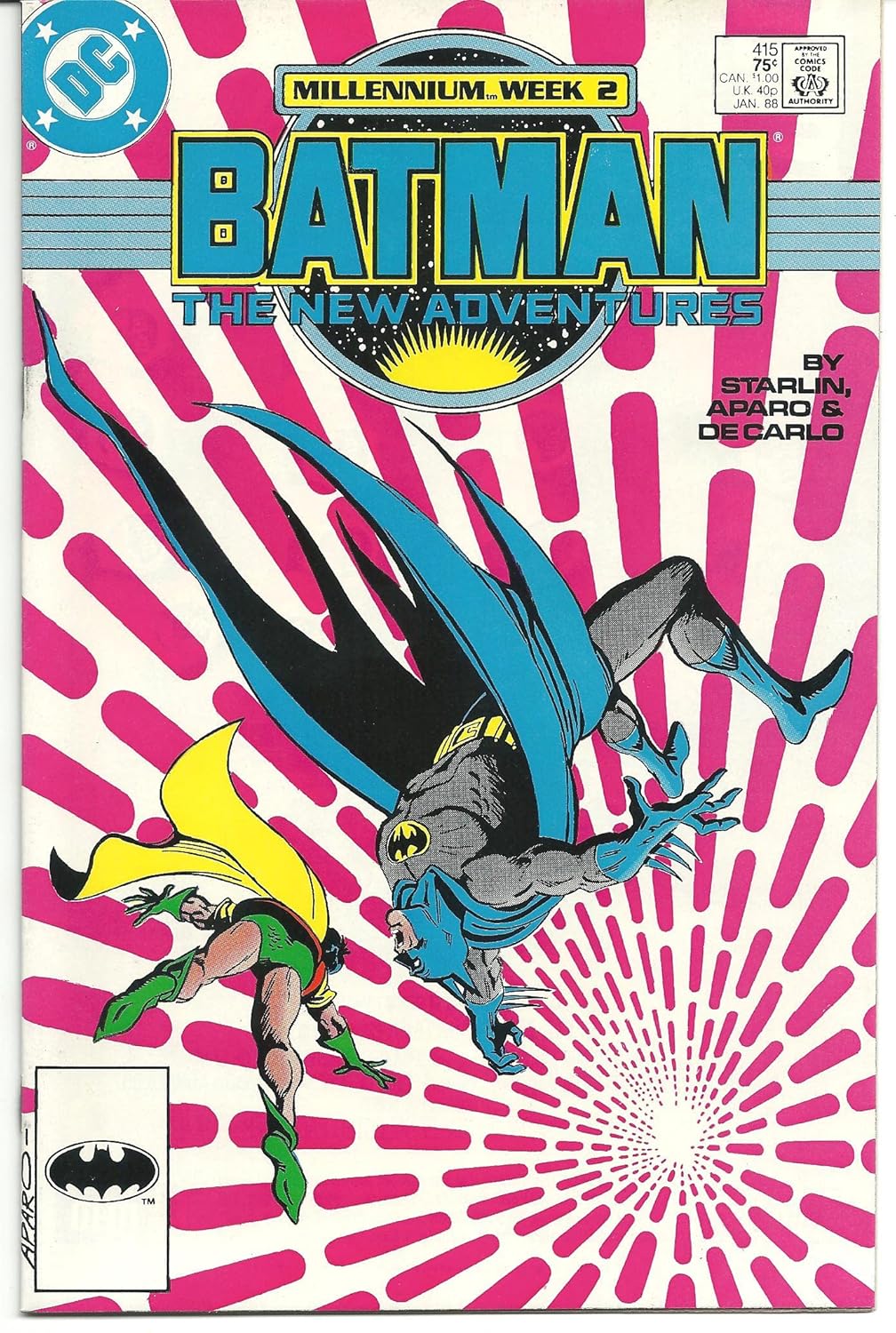 Batman #415 New Adventures (DC)
Batman #415 New Adventures (DC)
