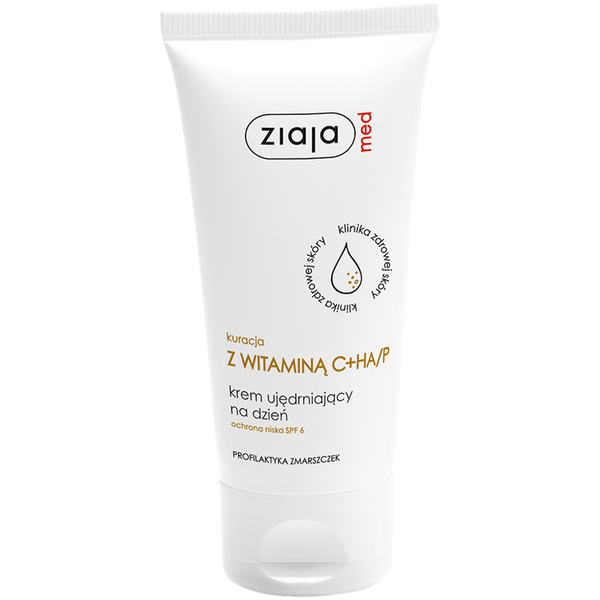 Укрепляющий крем для лица на день, 50 мл Ziaja Med Kuracja z witaminą c+ha/p
Укрепляющий крем для лица на день, 50 мл Ziaja Med Kuracja z witaminą c+ha/p