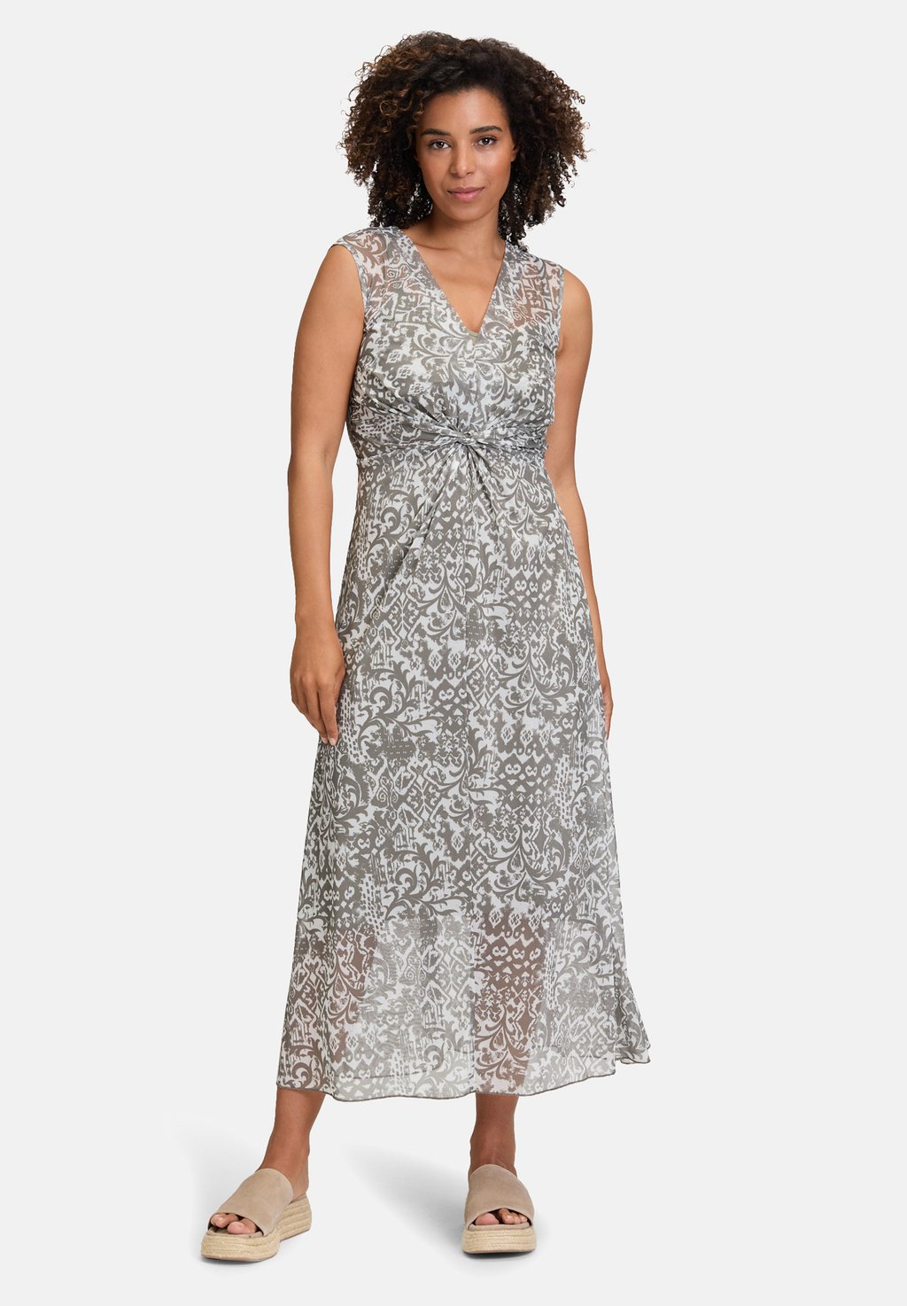 Платье макси MIDI OHNE ARM Cartoon, белый
Платье макси MIDI OHNE ARM Cartoon, белый