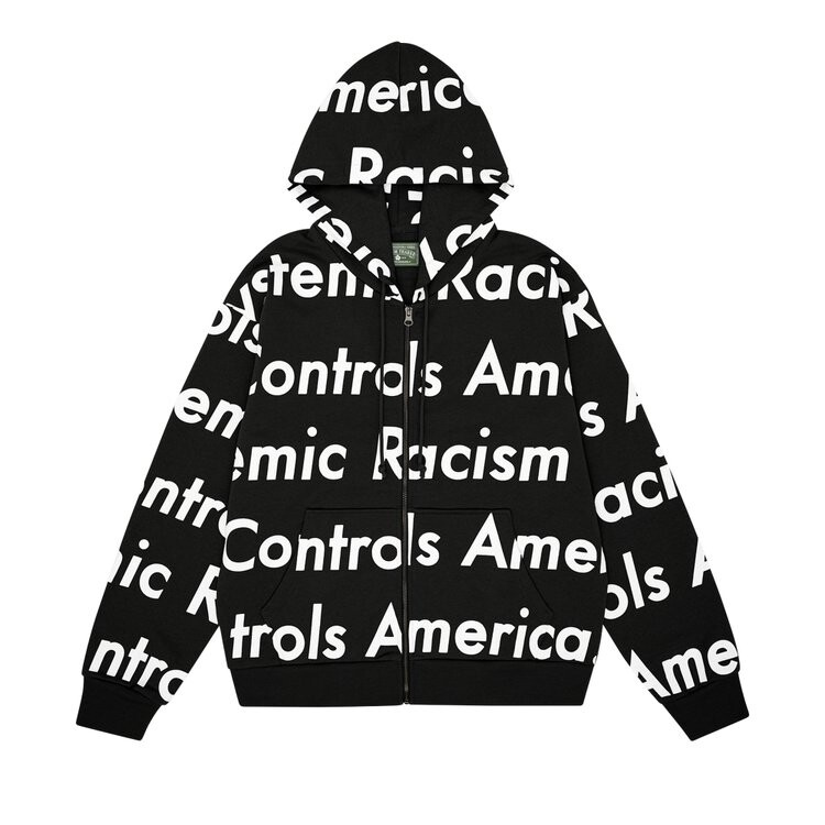 Худи Denim Tears x Arthur Jafa Systemic Racism Controls America Zip Up Hoodie, черный
Худи Denim Tears x Arthur Jafa Systemic Racism Controls America Zip Up Hoodie, черный