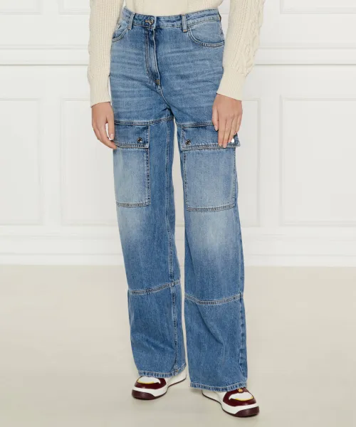 Джинсы Oversize fit Elisabetta Franchi, синий
Джинсы Oversize fit Elisabetta Franchi, синий