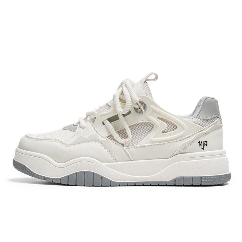 Нескользящие и износостойкие низкие кроссовки для скейтбординга, увеличивающие рост, для мужчин NANJIREN, Beige Gray
Нескользящие и износостойкие низкие кроссовки для скейтбординга, увеличивающие рост, для мужчин NANJIREN, Beige Gray