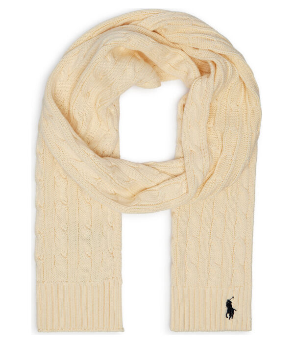 Шарф женский Polo Ralph Lauren вязаный, бежевый
Шарф женский Polo Ralph Lauren вязаный, бежевый