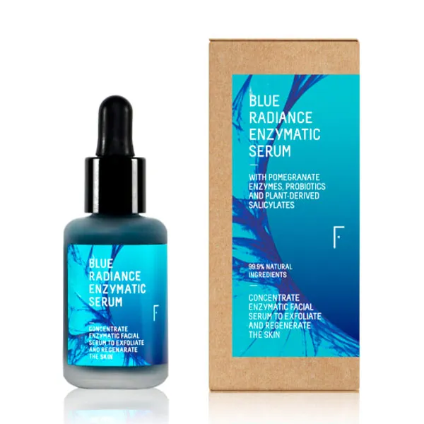 Отшелушивающая сыворотка для лица с миндальной кислотой Blue Radiance Enzymatic Serum Freshly Cosmetics, 30 ml
Отшелушивающая сыворотка для лица с миндальной кислотой Blue Radiance Enzymatic Serum Freshly Cosmetics, 30 ml