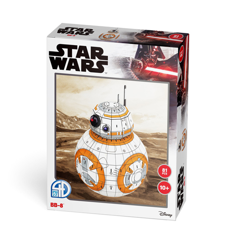 Пазлы Star Wars Bb-8 3D Puzzle
Пазлы Star Wars Bb-8 3D Puzzle