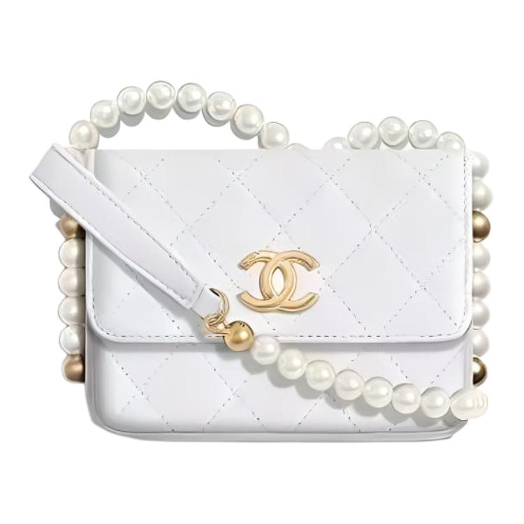 Сумка-кардхолдер из телячьей кожи, Сумка через плечо, Кроссбод женский белый CHANEL
Сумка-кардхолдер из телячьей кожи, Сумка через плечо, Кроссбод женский белый CHANEL