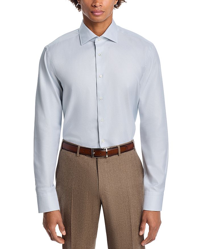 Текстурированная сорочка Canali, серый
Текстурированная сорочка Canali, серый