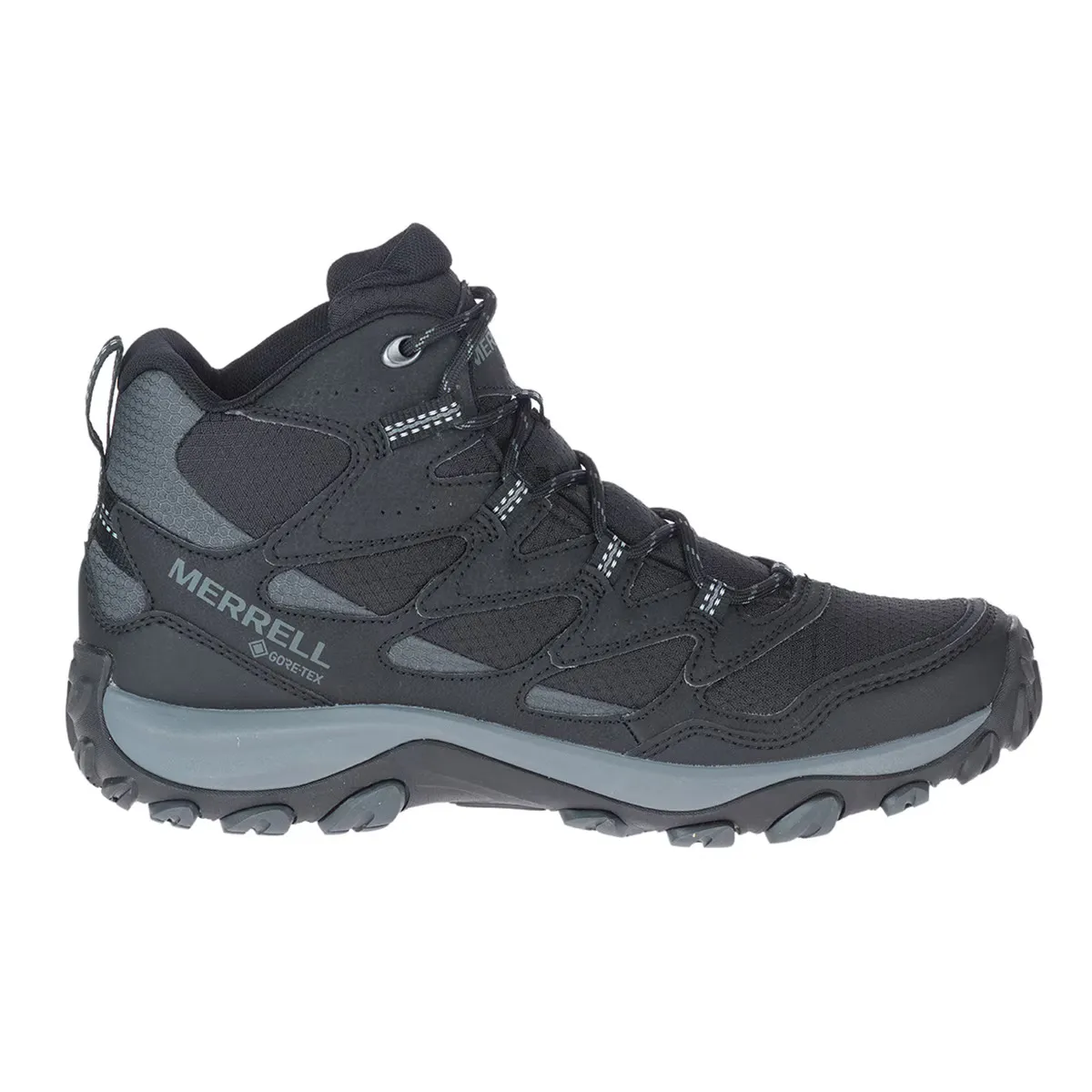 Мужские спортивные ботинки с западным краем Thermo Mid водонепроницаемые Merrell Mountain Boots, чёрный
Мужские спортивные ботинки с западным краем Thermo Mid водонепроницаемые Merrell Mountain Boots, чёрный