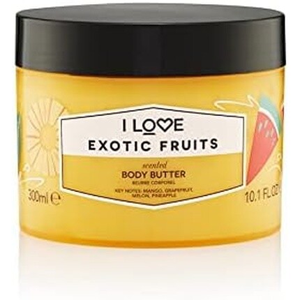 Масло для тела с ароматом экзотических фруктов, маслом ши и кокосовым маслом 300мл, I Love
Масло для тела с ароматом экзотических фруктов, маслом ши и кокосовым маслом 300мл, I Love