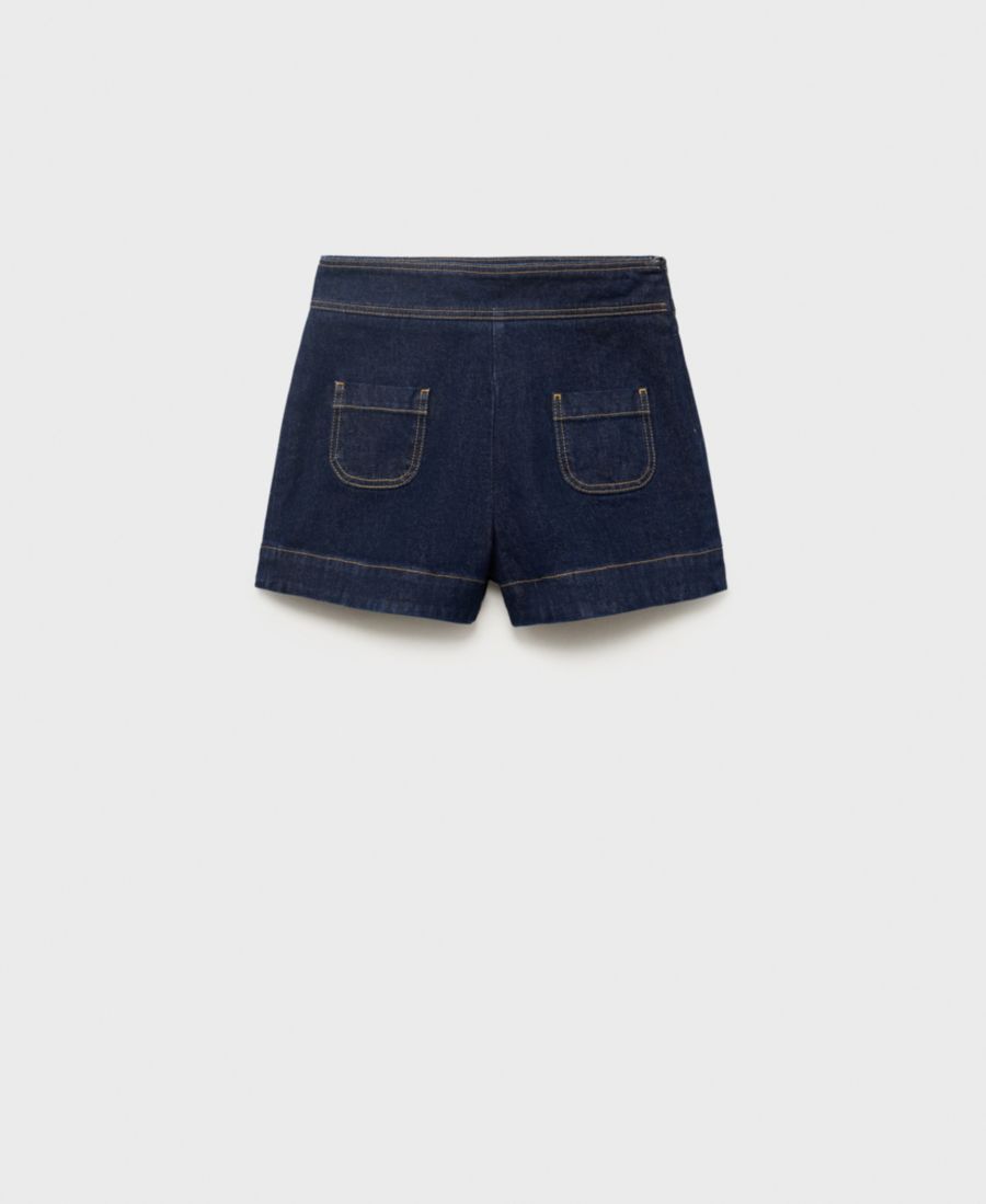 Женские джинсовые шорты с высокой талией и карманами MANGO, Open Blue
Женские джинсовые шорты с высокой талией и карманами MANGO, Open Blue