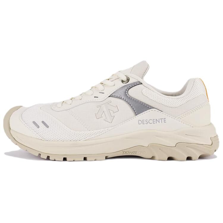 Кроссовки для бега в спортивном стиле унисекс с низким верхом белого цвета Descente