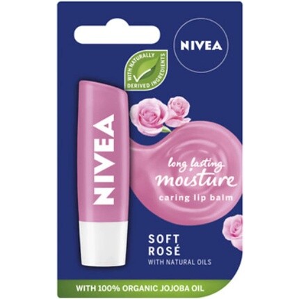 Nivea Бальзам для губ «Мягкая роза» 5г
Nivea Бальзам для губ «Мягкая роза» 5г