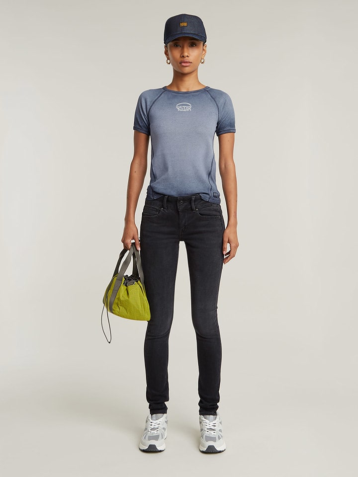 Джинсы "Midge Cody" - облегающие - черного цвета G-Star
Джинсы "Midge Cody" - облегающие - черного цвета G-Star