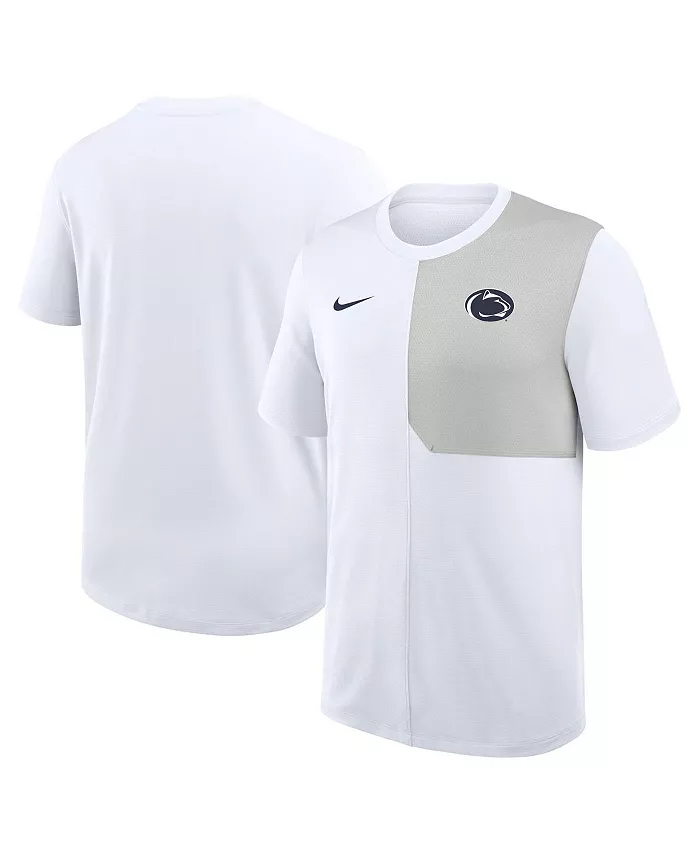 Мужская белая футболка Penn State Nittany Lions 2025 Sideline UV Performance Coach Nike
Мужская белая футболка Penn State Nittany Lions 2025 Sideline UV Performance Coach Nike