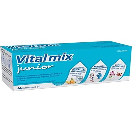 Флаконы Vitalmix Junior по 12 мл Montefarmaco Otc Spa
Флаконы Vitalmix Junior по 12 мл Montefarmaco Otc Spa