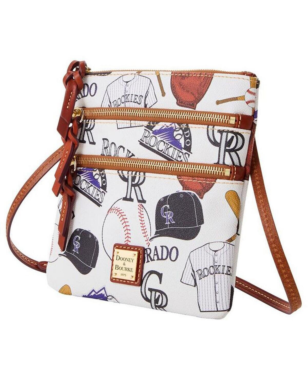 Женская сумка через плечо Colorado Rockies Game Day с тройной молнией Dooney & Bourke, белый
Женская сумка через плечо Colorado Rockies Game Day с тройной молнией Dooney & Bourke, белый