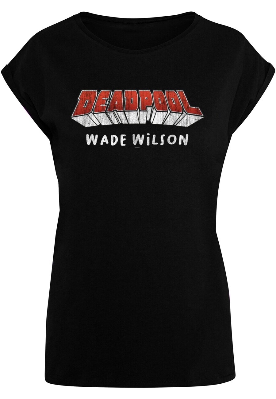 Футболка ABSOLUTE CULT Shirt Deadpool - Aka Wade Wilson, черный 
Футболка ABSOLUTE CULT Shirt Deadpool - Aka Wade Wilson, черный