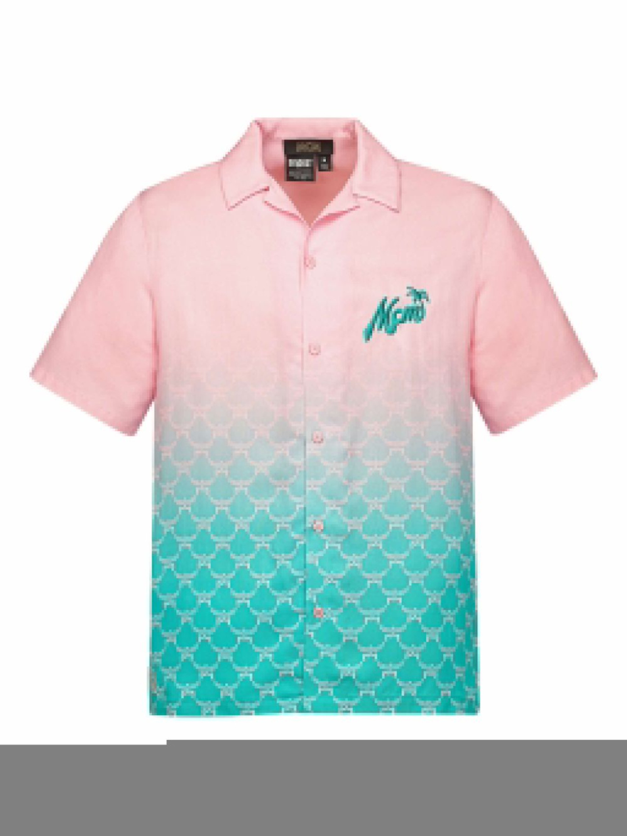 MCM рубашка с монограммой из коллаборации с Snipes, синий 
MCM рубашка с монограммой из коллаборации с Snipes, синий