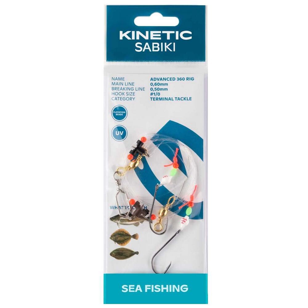 Оснастки Kinetic Sabiki Advanced 360, синий
Оснастки Kinetic Sabiki Advanced 360, синий