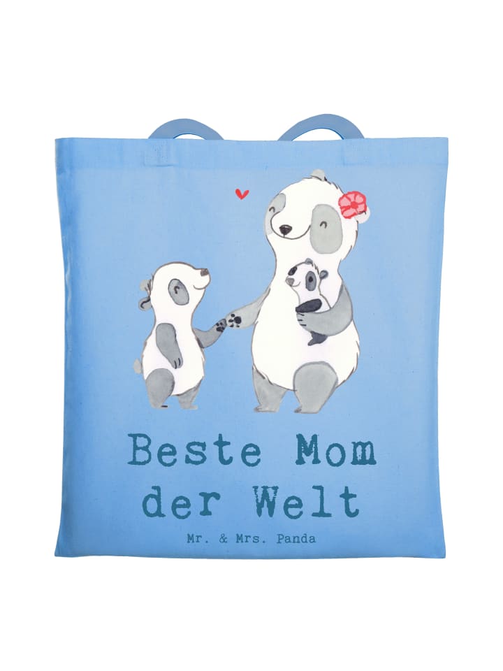 Сумка-шоппер Панда с надписью Лучшая мама в мире на небесно-голубом фоне Mr. & Mrs. Panda
Сумка-шоппер Панда с надписью Лучшая мама в мире на небесно-голубом фоне Mr. & Mrs. Panda