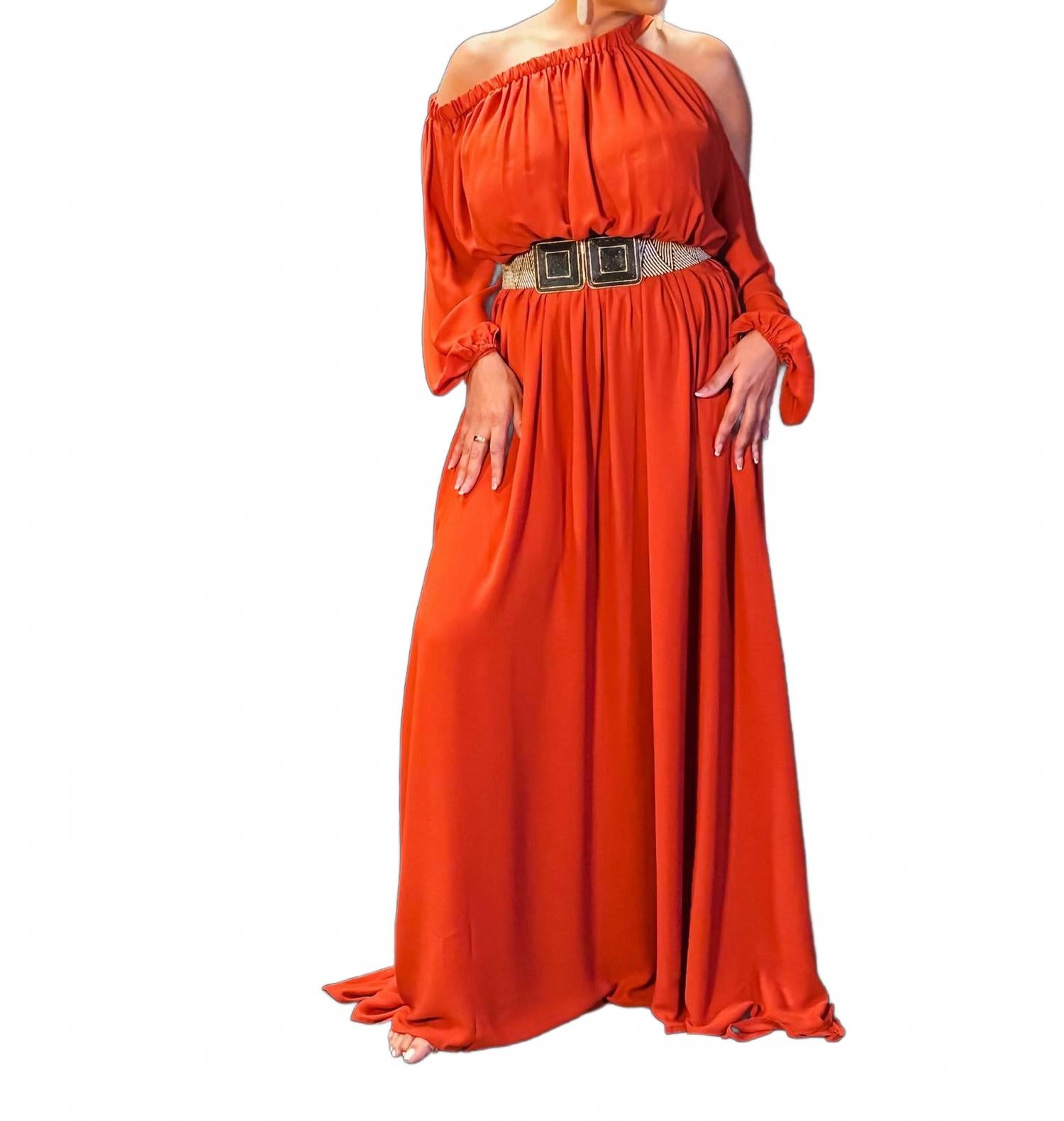Терракотовое макси-платье Rust Radiance Nina Cheyenne, Terra Cotta
Терракотовое макси-платье Rust Radiance Nina Cheyenne, Terra Cotta