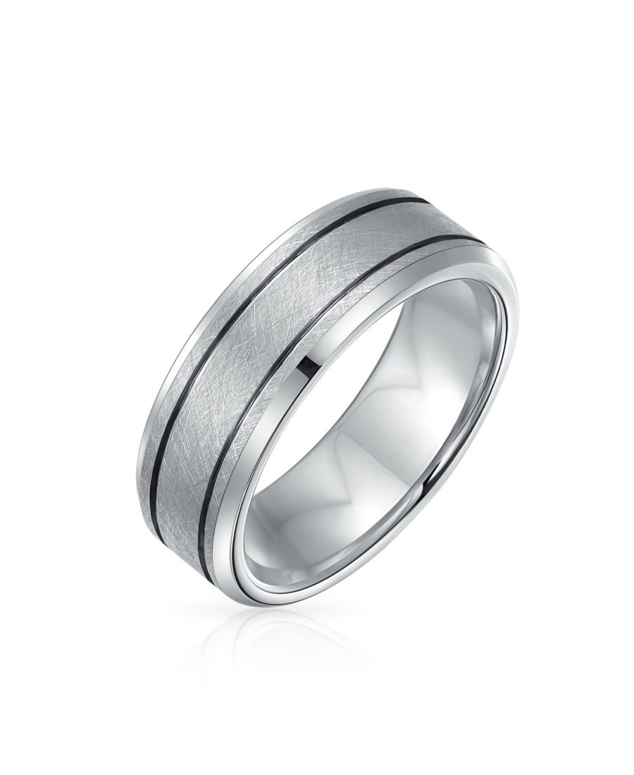 Широкое кольцо из матового титана серебристого цвета с двойными канавками, обеспечивающее комфортную посадку Bling Jewelry, Silver tone
Широкое кольцо из матового титана серебристого цвета с двойными канавками, обеспечивающее комфортную посадку Bling Jewelry, Silver tone