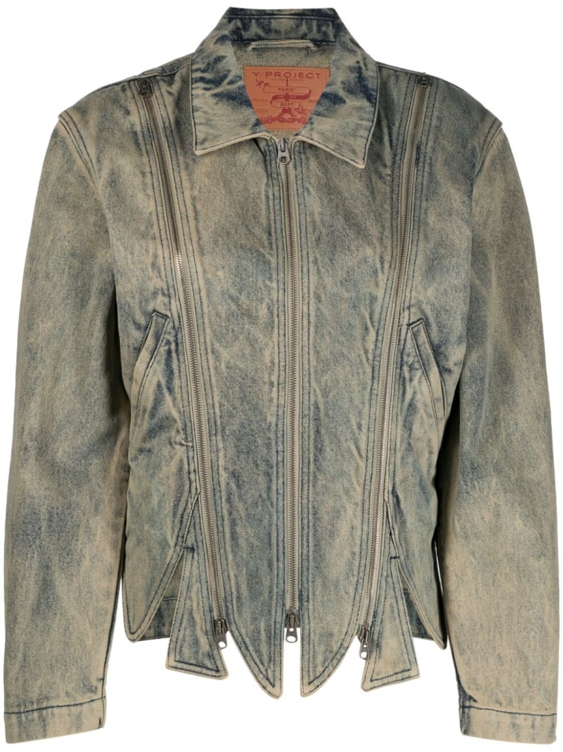 Y/Project джинсовая куртка со съемными рукавами, синий
Y/Project джинсовая куртка со съемными рукавами, синий