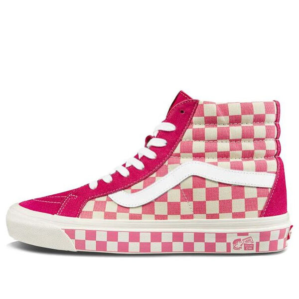 Кроссовки style 38 checkerboard pink/white Vans, белый
Кроссовки style 38 checkerboard pink/white Vans, белый