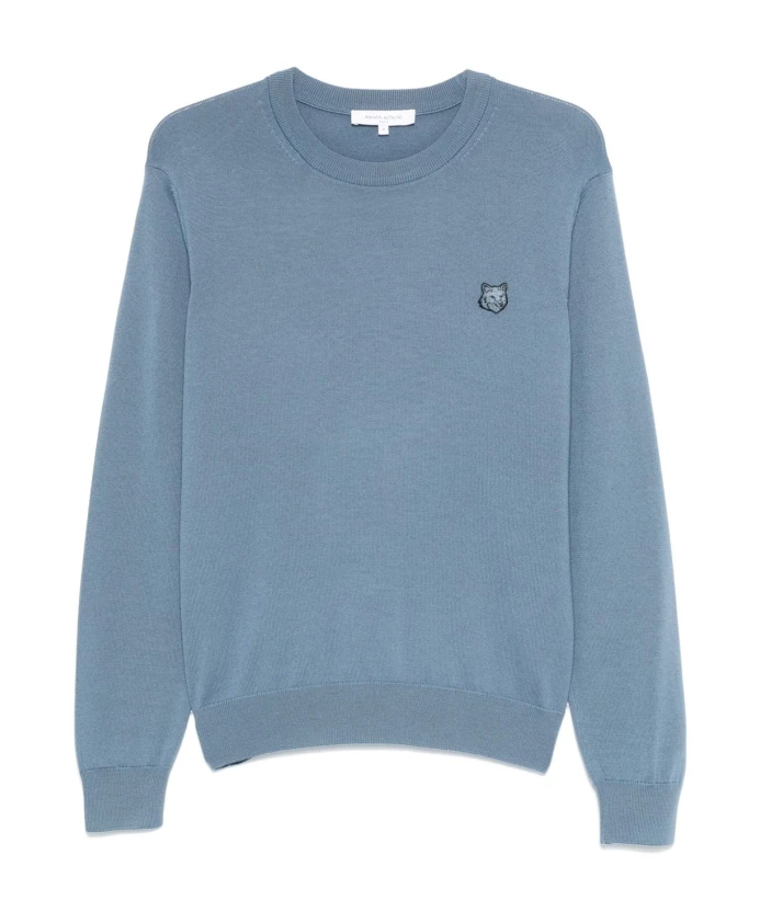 Свитер с изображением лисы Maison Kitsunã, синий
Свитер с изображением лисы Maison Kitsunã, синий