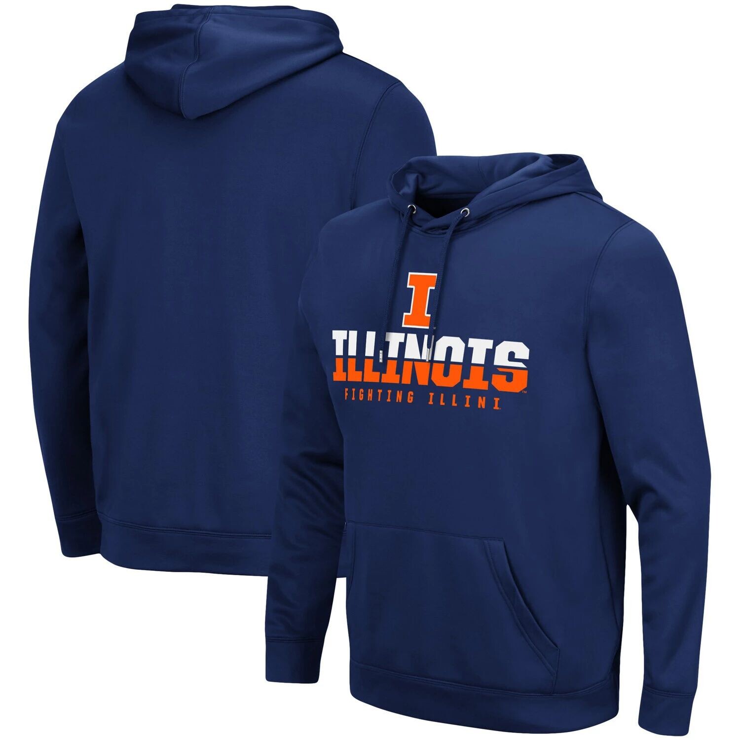Мужской темно-синий пуловер с капюшоном Illinois Fighting Illini Lantern Colosseum
Мужской темно-синий пуловер с капюшоном Illinois Fighting Illini Lantern Colosseum