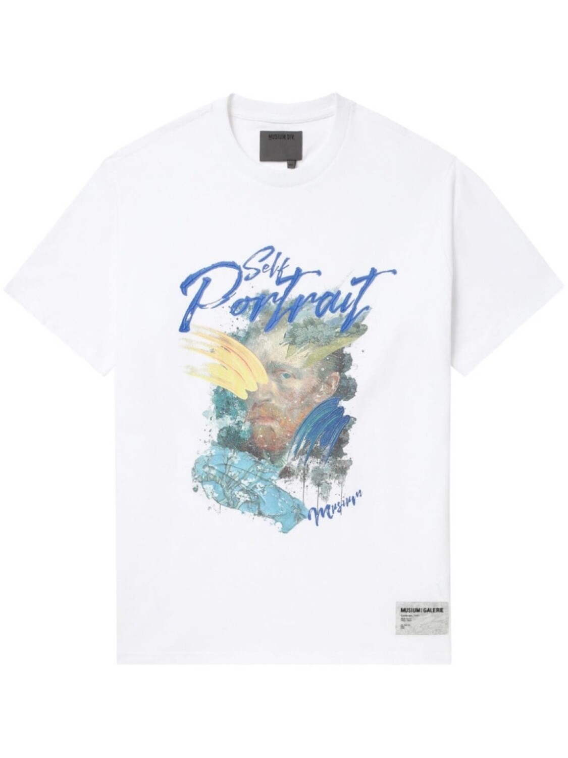 Футболка с логотипом Musium Div., белый 
Футболка с логотипом Musium Div., белый