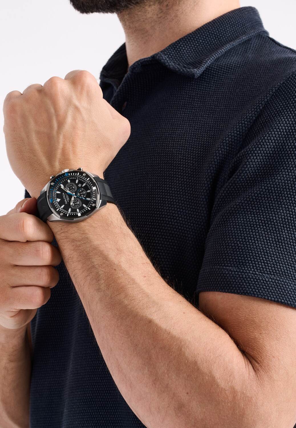 NAUTICA Часы Analog 'NCT BLUESAIL' в черном цвете
NAUTICA Часы Analog 'NCT BLUESAIL' в черном цвете