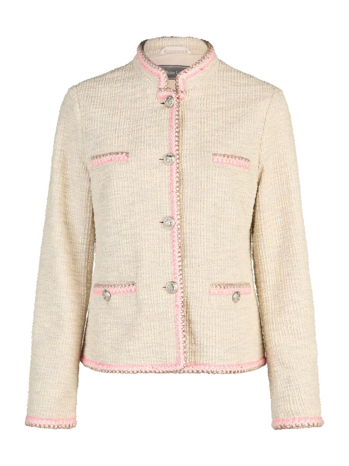 White Label Блейзер в цвете Off White
White Label Блейзер в цвете Off White