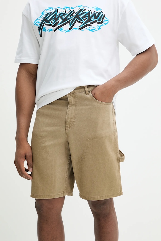 Джинсовые шорты Karl Kani, зеленый
Джинсовые шорты Karl Kani, зеленый