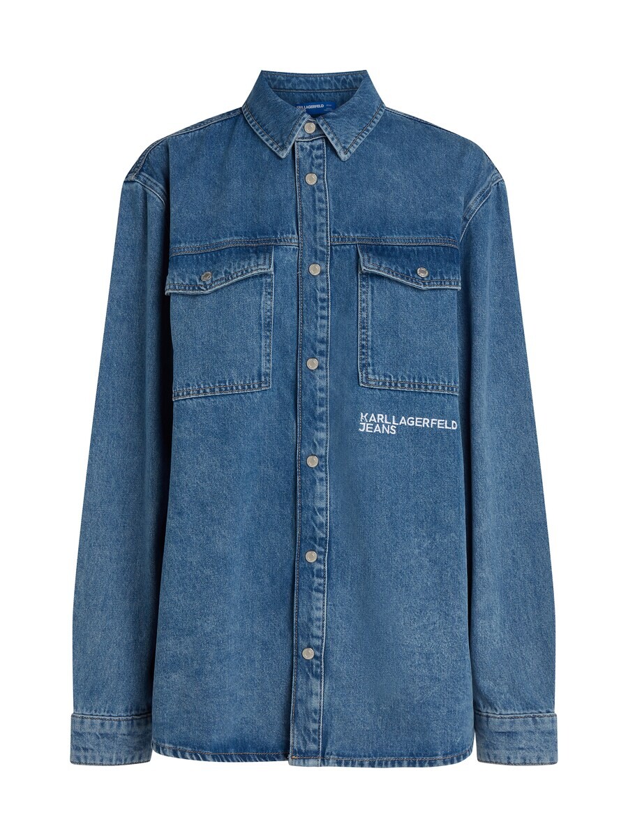 Джинсовая рубашка KARL LAGERFELD JEANS Regular fit Button Up Shirt, синий
Джинсовая рубашка KARL LAGERFELD JEANS Regular fit Button Up Shirt, синий