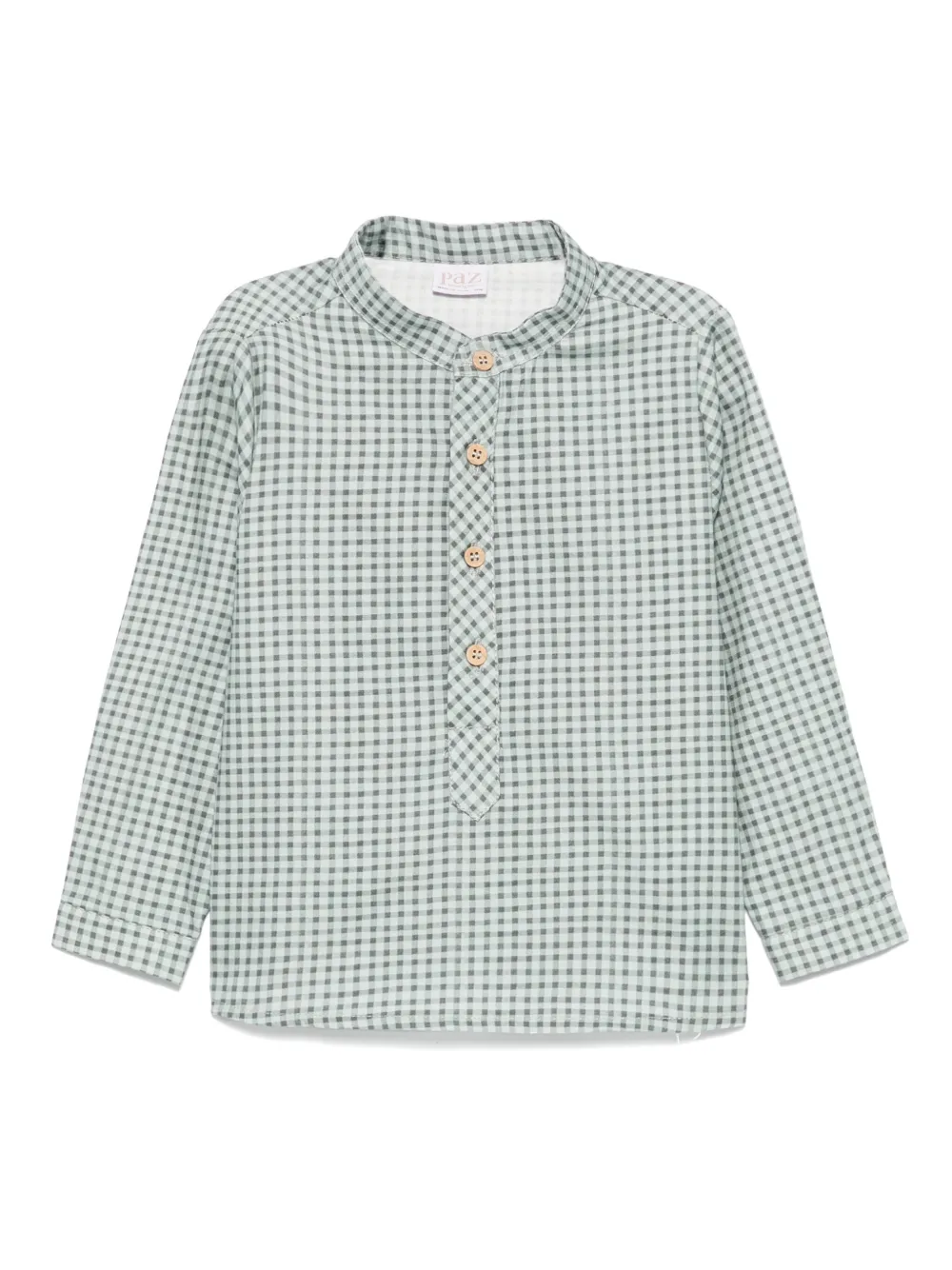 Рубашка в клетку гингем Paz Rodriguez, зеленый
Рубашка в клетку гингем Paz Rodriguez, зеленый