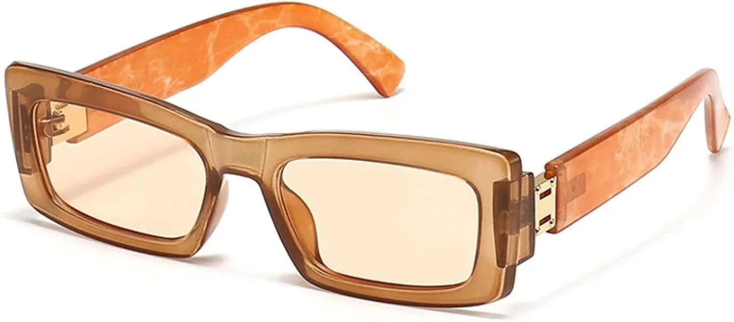 Модные разноцветные прямоугольные женские солнцезащитные очки класса люкс в стиле ретро с защитой от УФ-излучения UV400 для мужчин HHZZYVY, Tea Champagne
Модные разноцветные прямоугольные женские солнцезащитные очки класса люкс в стиле ретро с защитой от УФ-излучения UV400 для мужчин HHZZYVY, Tea Champagne