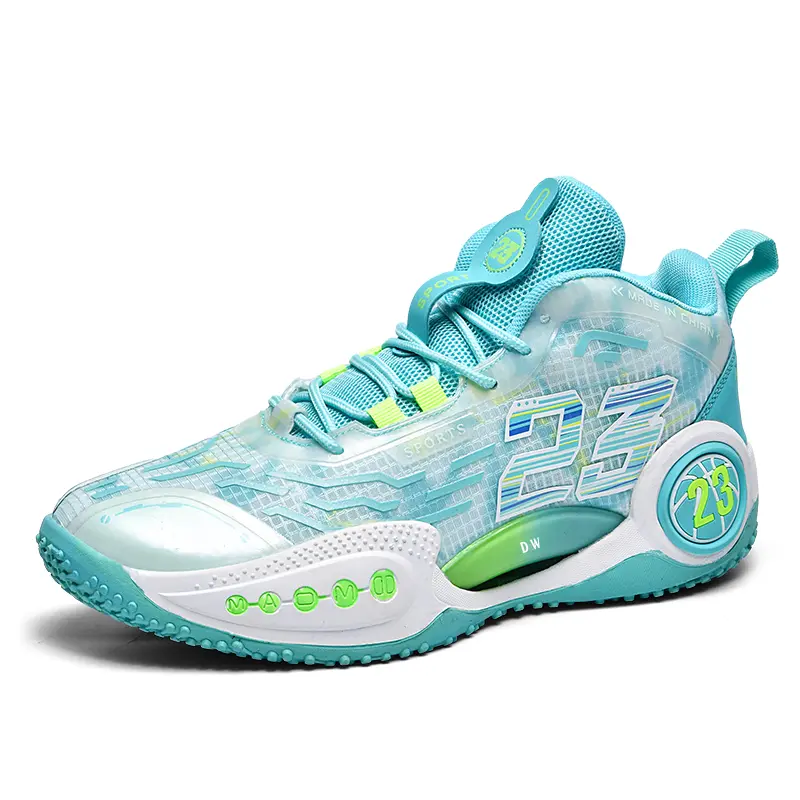 Баскетбольные кроссовки для детей и подростков со средним верхом, амортизирующие и устойчивые к истиранию D&W, белый/зеленый
Баскетбольные кроссовки для детей и подростков со средним верхом, амортизирующие и устойчивые к истиранию D&W, белый/зеленый