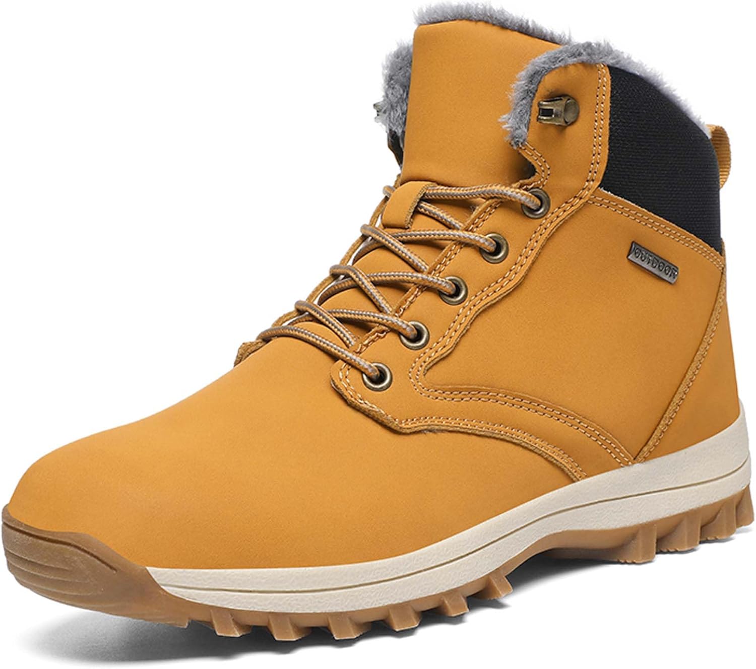 Зимние снежные ботинки водонепроницаемые для мужчин, походные снежные кроссовки, кожаные, с теплой подкладкой из флиса, ботинки до щиколотки, минималистичные, с хлопковой отделкой Generic, желтый
Зимние снежные ботинки водонепроницаемые для мужчин, походные снежные кроссовки, кожаные, с теплой подкладкой из флиса, ботинки до щиколотки, минималистичные, с хлопковой отделкой Generic, желтый