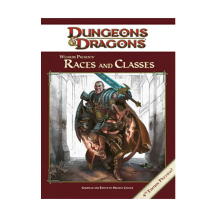 Wizards Presents - Races and Classes (4th Edition Preview), Dungeons & Dragons (3rd Edition) (d20) - Fourth Edition Compatible Products, мягкая обложка
Wizards Presents - Races and Classes (4th Edition Preview), Dungeons & Dragons (3rd Edition) (d20) - Fourth Edition Compatible Products, мягкая обложка